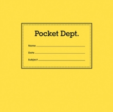Pocket Dept: The Back Pocket, Notebook / blank book Book Pocket Dept: The Back Pocket, Notebook / blank book Book