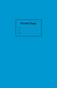 Pocket Dept: The Messenger Bag, Notebook / blank book Book Pocket Dept: The Messenger Bag, Notebook / blank book Book