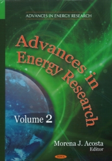 Advances in Energy Research : Volume 2, Hardback Book Advances in Energy Research : Volume 2, Hardback Book