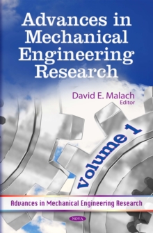 Advances in Mechanical Engineering Research. Volume 1