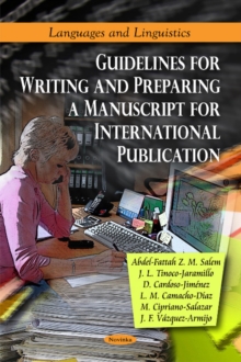 Guidelines for Writing & Preparing a Manuscript for International Publication, Paperback Book Guidelines for Writing & Preparing a Manuscript for International Publication, Paperback Book