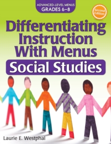 Differentiating Instruction With Menus : Social Studies (Grades 6-8)