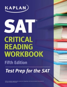 Kaplan SAT Critical Reading Workbook, EPUB eBook Kaplan SAT Critical Reading Workbook, EPUB eBook