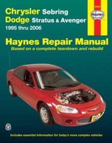 Chrysler Sebring/Dodge Avenger Automotive Repair Manual