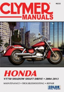 Honda VT750 Shadow Shaft Drive Motorcycle (2004-2013) Service Repair Manual : 2004-13