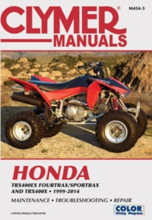 Clymer Honda TRX400Ex Fourtrax/Sportrax : 99-14