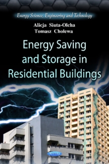 Energy Saving & Storage in Residential Buildings, Paperback Book Energy Saving & Storage in Residential Buildings, Paperback Book