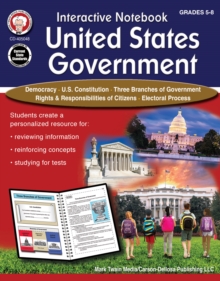 Interactive Notebook: United States Government Resource Book, Grades 5 - 8