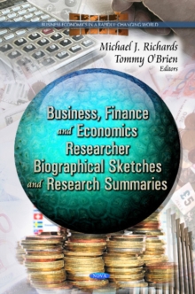 Business, Finance & Economcs Researcher : Biographical Sketches & Research Summaries, Paperback Book Business, Finance & Economcs Researcher : Biographical Sketches & Research Summaries, Paperback Book