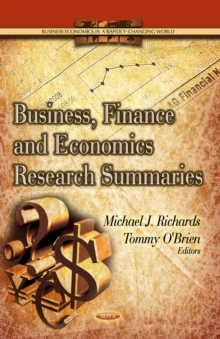 Business, Finance and Economics Research Summaries-spit book