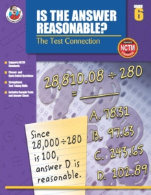 Is the Answer Reasonable?, Grade 6 : The Test Connection