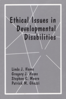 Ethical Issues In Developmental Disabilities