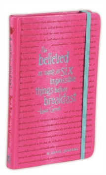 A Novel Journal: Alice's Adventures in Wonderland (Compact), Paperback Book A Novel Journal: Alice's Adventures in Wonderland (Compact), Paperback Book