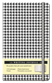 Houndstooth Black and White Journal, Hardback Book Houndstooth Black and White Journal, Hardback Book
