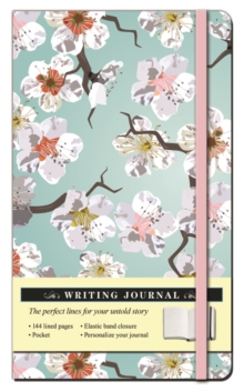 Floral White Blossom Journal, Hardback Book Floral White Blossom Journal, Hardback Book