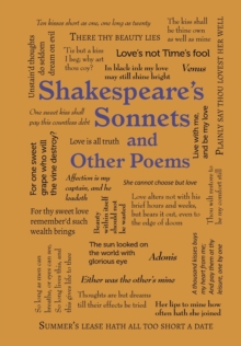 Shakespeare's Sonnets and Other Poems, Paperback / softback Book Shakespeare's Sonnets and Other Poems, Paperback / softback Book