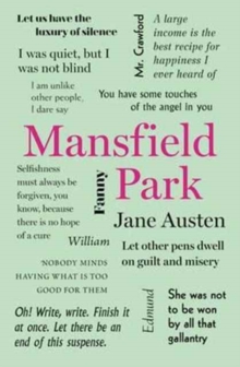Mansfield Park, Paperback / softback Book Mansfield Park, Paperback / softback Book