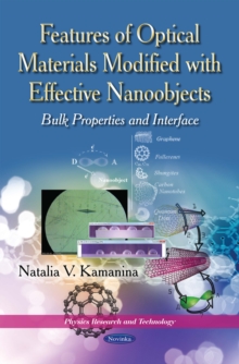 Features of the Optical Materials Modified with the Effective Nanoobjects : Bulk Properties and Interface