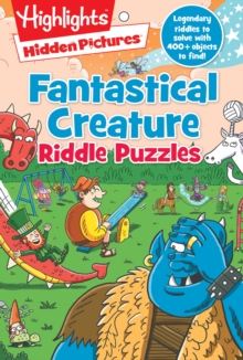 Fantastical Creature Riddle Puzzles, Paperback Book Fantastical Creature Riddle Puzzles, Paperback Book