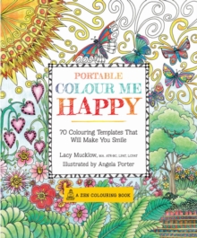 Portable Color Me Happy, Paperback Book Portable Color Me Happy, Paperback Book