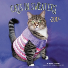 Cats in Sweaters Mini 2017 : 16-Month Calendar September 2016 Through December 2017, Calendar Book Cats in Sweaters Mini 2017 : 16-Month Calendar September 2016 Through December 2017, Calendar Book