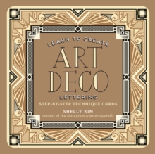Learn to Create Art Deco Lettering, Postcard book or pack Book Learn to Create Art Deco Lettering, Postcard book or pack Book