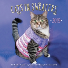Cats In Sweaters 2019 : 16-Month Calendar - September 2018 through December 2019, Calendar Book Cats In Sweaters 2019 : 16-Month Calendar - September 2018 through December 2019, Calendar Book