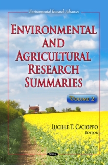 Environmental and Agricultural Research Summaries. Volume 2