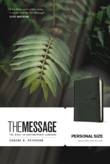 The Message Personal Size, Leather / fine binding Book The Message Personal Size, Leather / fine binding Book