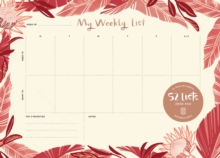 52 Lists Weekly Desk Pad, Paperback / softback Book 52 Lists Weekly Desk Pad, Paperback / softback Book