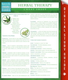 Herbal Therapy Cheat Sheet (Speedy Study Guides)