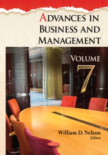 Advances in Business and Management. Volume 7