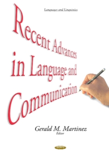 Recent Advances in Language & Communication, Hardback Book Recent Advances in Language & Communication, Hardback Book