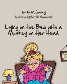 Lying on the Bed with a Monkey on Her Head