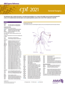 CPT 2021 Express Reference Coding Card: General/Internal Medicine