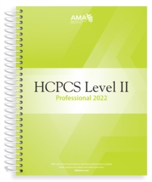 HCPCS 2022 Level II Professional Edition