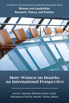 More Women on Boards : An International Perspective, Hardback Book More Women on Boards : An International Perspective, Hardback Book