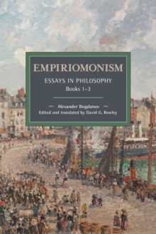 Empiriomonism : Essays in Philosophy, Books 13