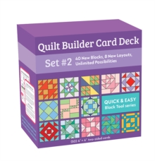 Quilt Builder Card Deck Set #2 : 40 New Blocks, 8 New Layouts, Unlimited Possibilities