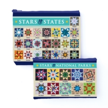 Carol Doaks Fabulous Stars & States Eco Pouch Set