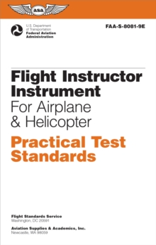 Flight Instructor Instrument Practical Test Standards for Airplane & Helicopter (2024)