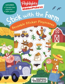 Stick with the Farm Hidden Pictures Reusable Sticker Playscenes