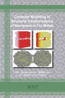 Computer Modelling of Structural Transformations of Nanopores in Fcc Metals