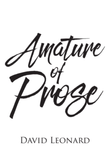 Amature of Prose