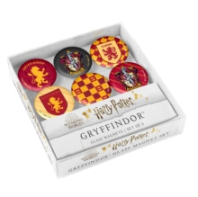 Harry Potter: Gryffindor Glass Magnet Set : Set of 6