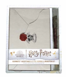 Harry Potter: Hogwarts Acceptance Letter Journal and Wand Pen Set