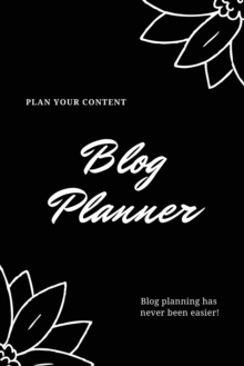 Blog Planner : Bloggers Design, Plan, & Create Using Content Strategy Planning, Creating Social Media Post, Blogger Gift, Journal