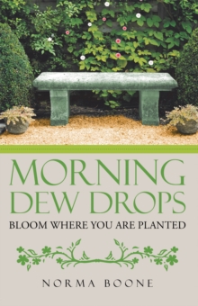 Morning Dew Drops : Bloom Where You Are Planted