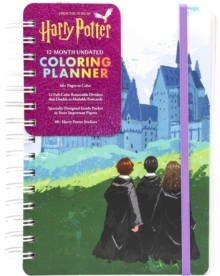 Harry Potter 12-Month Undated Coloring Planner