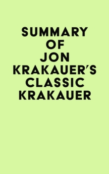 Summary of Jon Krakauer's Classic Krakauer